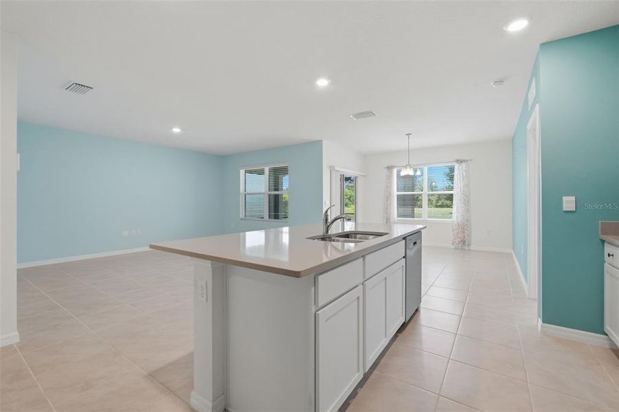 Furnished interior view inside a new home in , Clermont (Image 7). Furnished interior view inside a new home in , Clermont (Image 7).