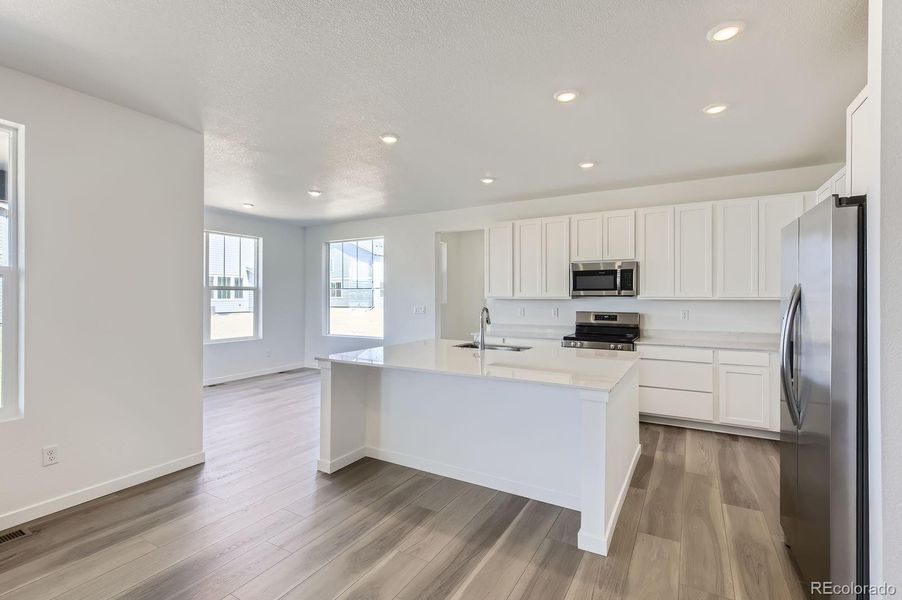 Furnished interior view inside a new home in Riano Ridge: The Monarch Collection, Loveland (Image 2).