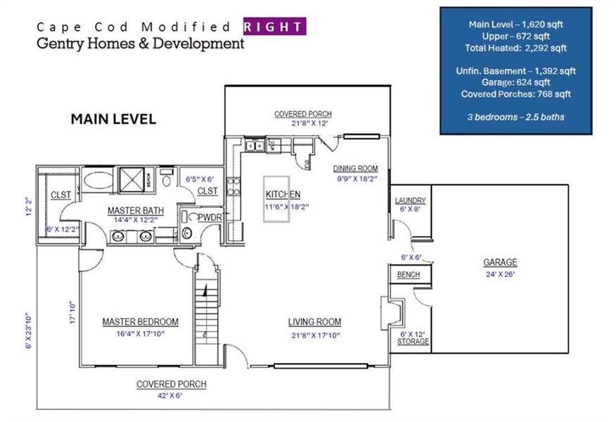 2D floor plan layout of this home in , Carrollton, GA (Image 4).