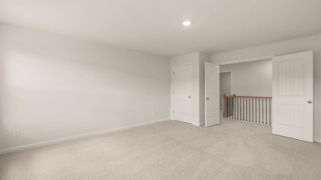 Spacious, unfurnished interior of a new home in Hamptons at Riverwood East, Dallas (Image 19). Spacious, unfurnished interior of a new home in Hamptons at Riverwood East, Dallas (Image 19).