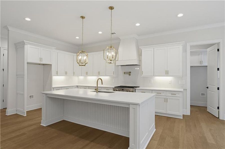 Furnished interior view inside a new home in , Newnan (Image 13).