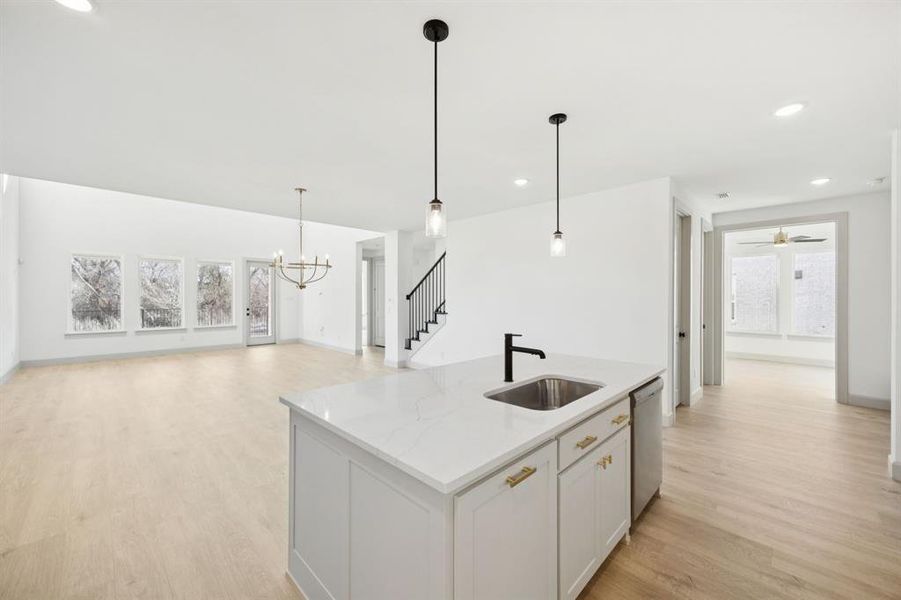 The chef will never be left out of the party in this wonderful open concept dream home! The chef will never be left out of the party in this wonderful open concept dream home!