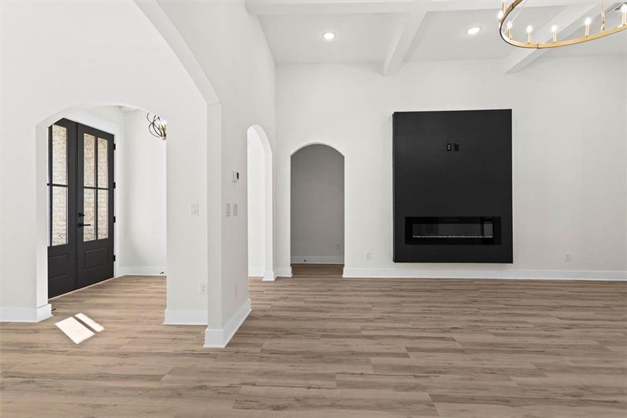 Spacious, unfurnished interior of a new home in , Gainesville (Image 66).