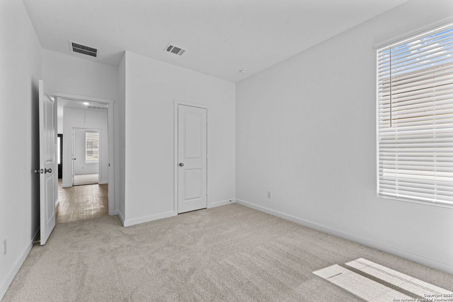 Spacious, unfurnished interior of a new home in Steelwood Trails: Coastline Collection, New Braunfels (Image 13). Spacious, unfurnished interior of a new home in Steelwood Trails: Coastline Collection, New Braunfels (Image 13).