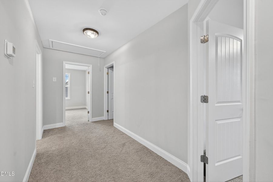 Upstairs hallway Upstairs hallway