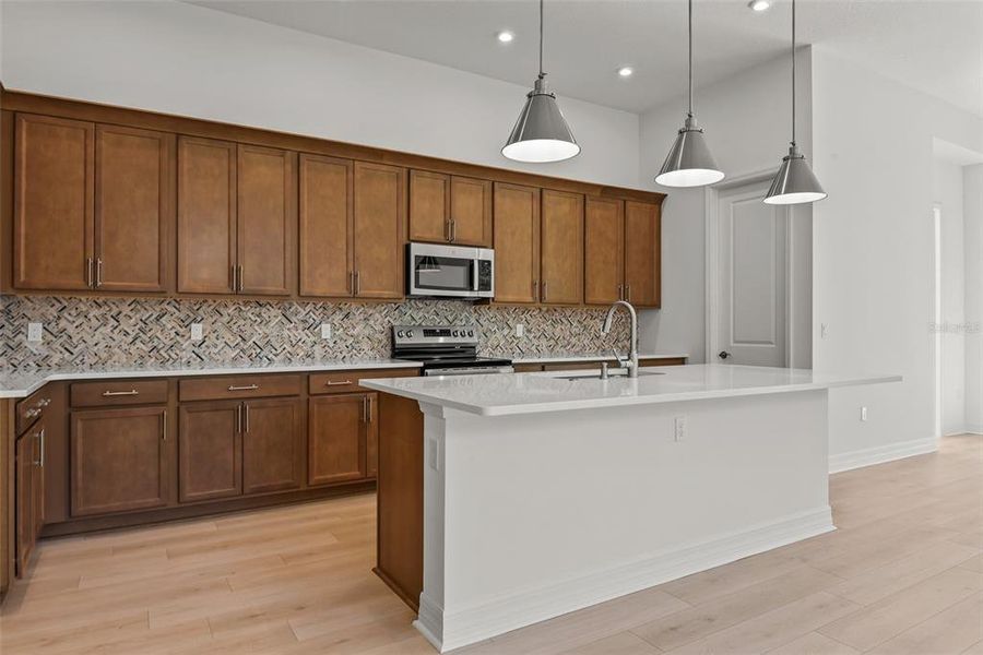 Furnished interior view inside a new home in The Reserve at Victoria, Deland (Image 39). Furnished interior view inside a new home in The Reserve at Victoria, Deland (Image 39).