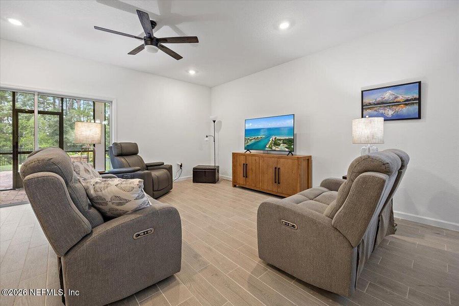 Furnished interior view inside a new home in Edenbrooke at Hyland Trail | 55+, Green Cove Springs (Image 9).