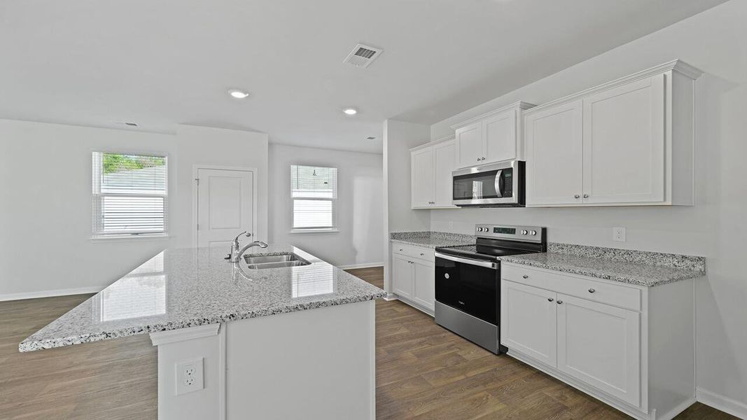 Furnished interior view inside a new home in Lakeview at Kitfield, Moncks Corner (Image 4).