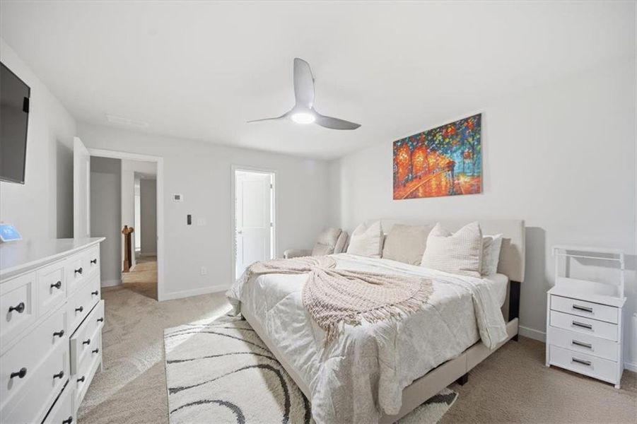 Furnished interior view inside a new home in , McDonough (Image 28).