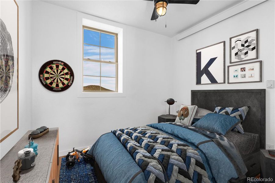 Furnished interior view inside a new home in , Westcliffe (Image 13).