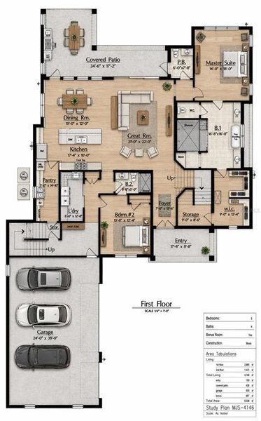 2D floor plan layout of this home in , Belle Isle, FL (Image 2). 2D floor plan layout of this home in , Belle Isle, FL (Image 2).