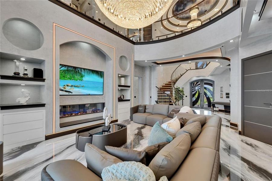 Furnished interior view inside a new home in , Apollo Beach (Image 56).