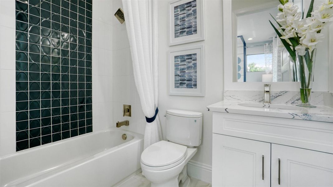 Furnished interior view inside a new home in Artistry Palm Beach, Palm Beach (Image 5).