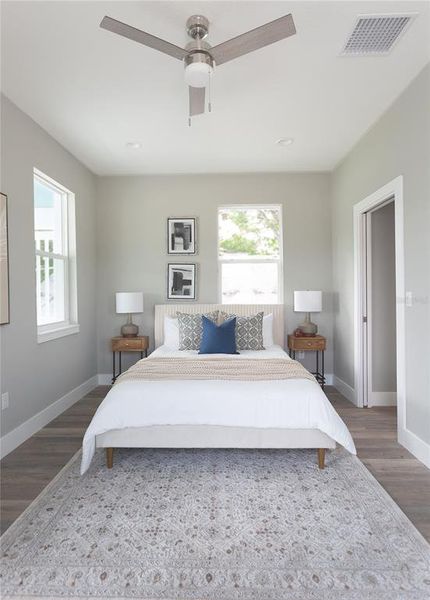 Furnished interior view inside a new home in , Tampa (Image 28). Furnished interior view inside a new home in , Tampa (Image 28).