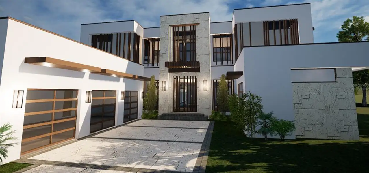 Front exterior of a new home in , Orlando, FL, highlighting curb appeal (Image 3). Front exterior of a new home in , Orlando, FL, highlighting curb appeal (Image 3).