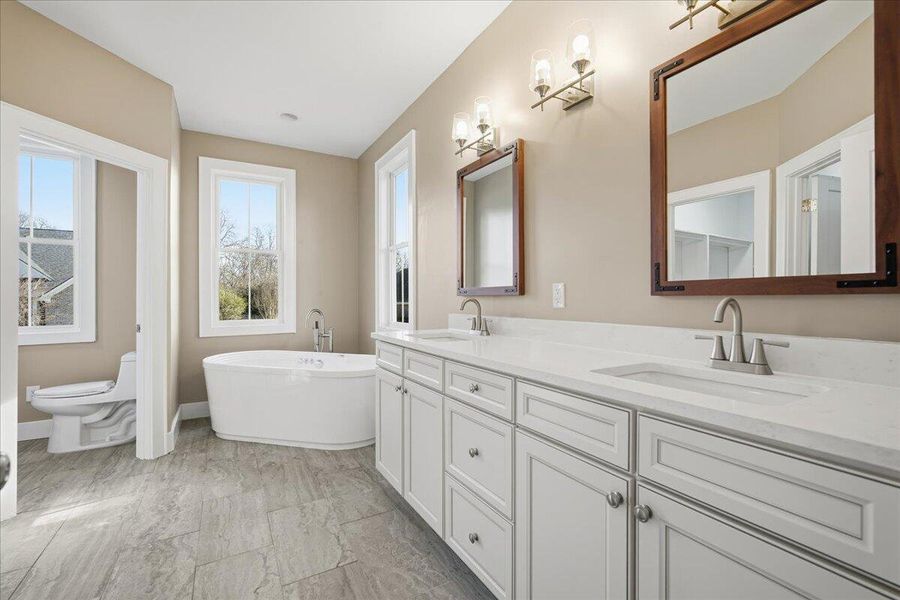 Furnished interior view inside a new home in , North Charleston (Image 7).