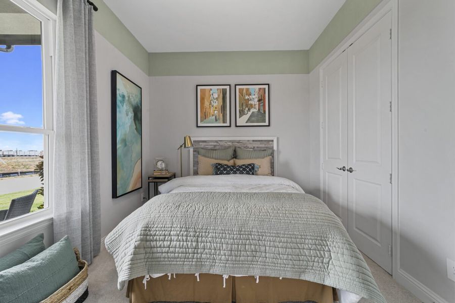 Representative furnished interior of a home built from the Duets D417 by Landon Homes in Lexington Frisco, Frisco (Image 7).