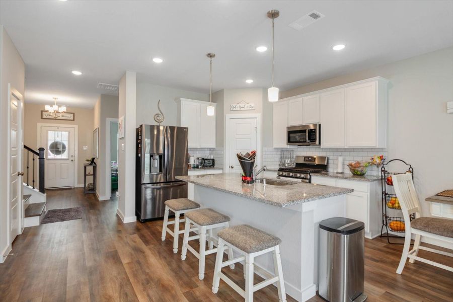 Furnished interior view inside a new home in Marvida, Cypress (Image 32).
