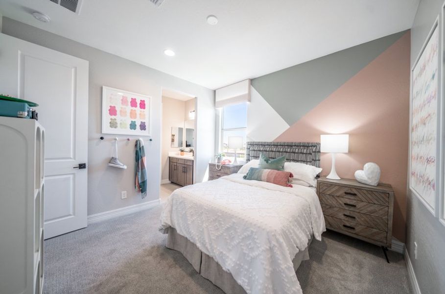 Furnished interior view inside a new home in Allen Ranches, Litchfield Park (Image 26).