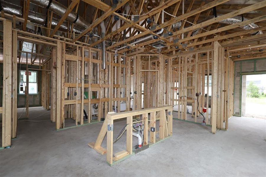In-progress construction of a new home in Bay Lake Farms, St. Cloud, FL (Image 9).