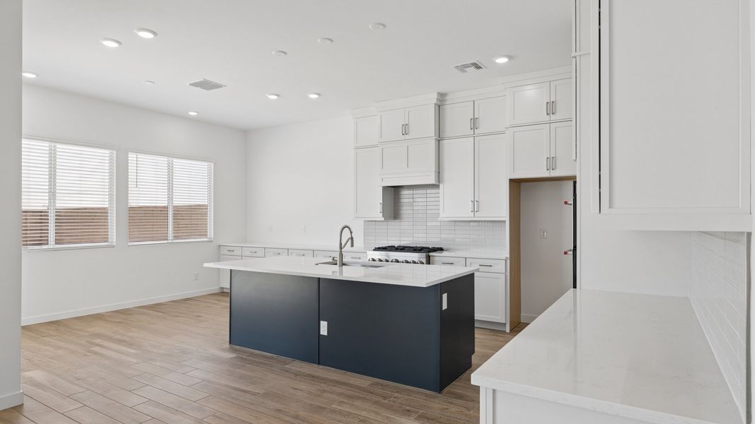 Furnished interior view inside a new home in The Ridge at Stone Butte, Phoenix (Image 4).