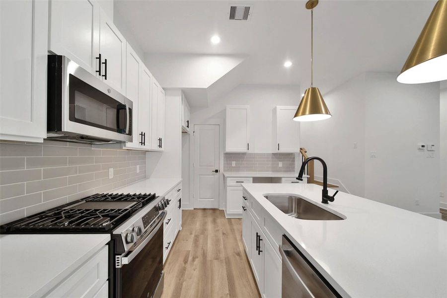 Furnished interior view inside a new home in , Houston (Image 26).