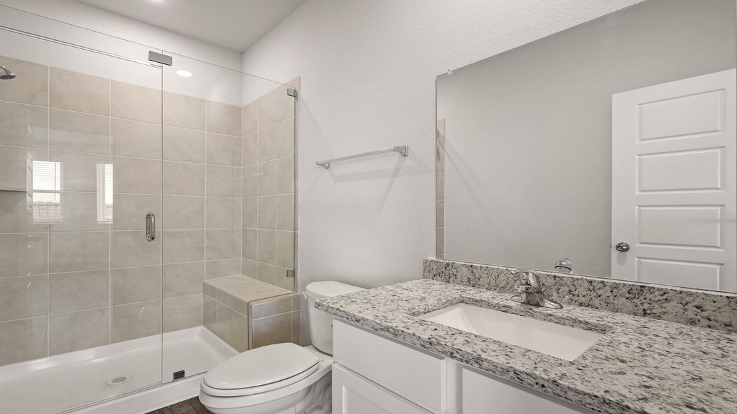 Primary bathroom Primary bathroom