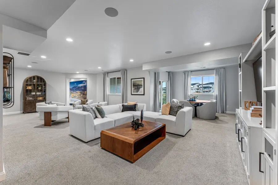 Furnished interior view inside a new home in Macanta, Castle Rock (Image 22).