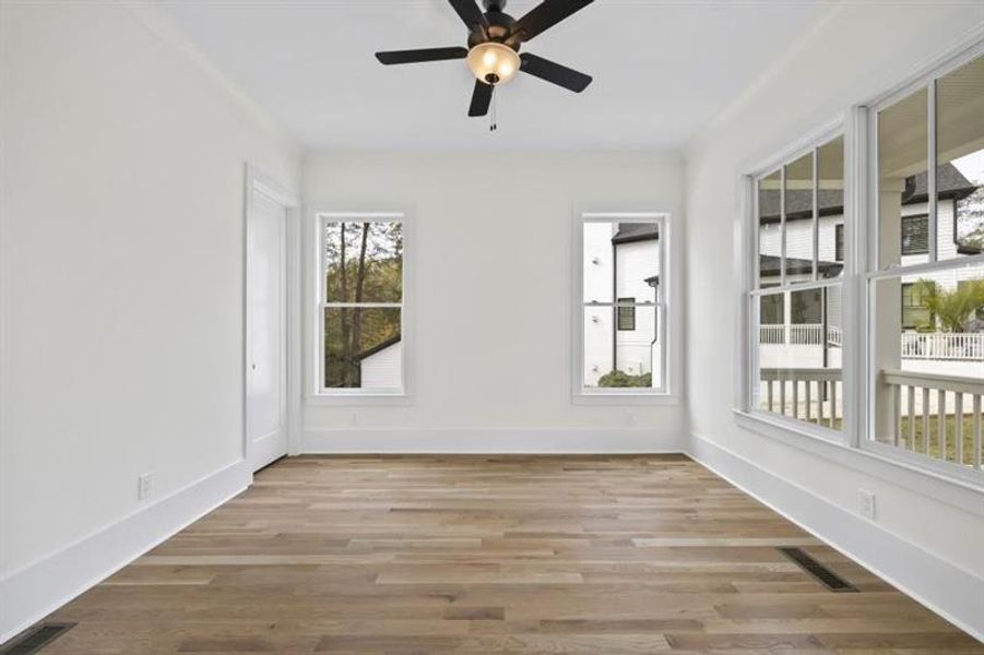 Spacious, unfurnished interior of a new home in , Madison (Image 51).