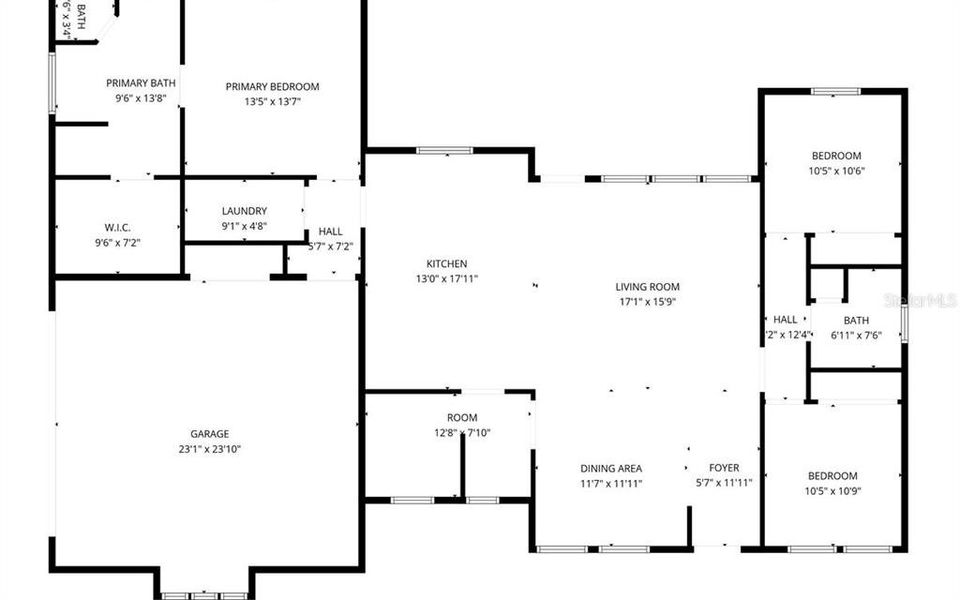 2D floor plan layout of this home in , Lake City, FL (Image 5).