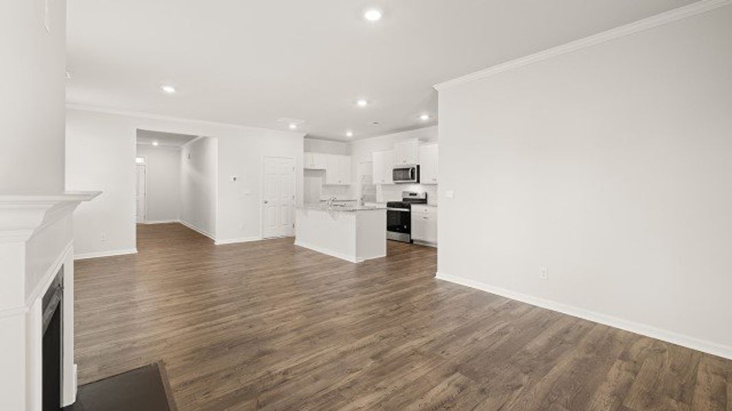 Spacious, unfurnished interior of a new home in Mableton Station, Mableton (Image 13).