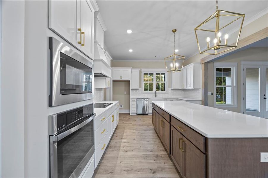 Furnished interior view inside a new home in , Monroe (Image 10).