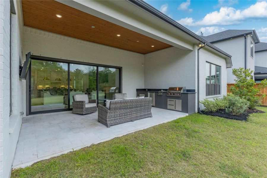 Exterior details and patio area of a home in , Spring (Image 27).