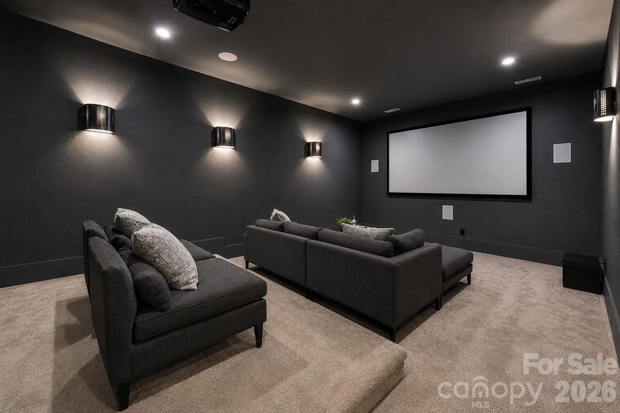 Home movie theater Home movie theater