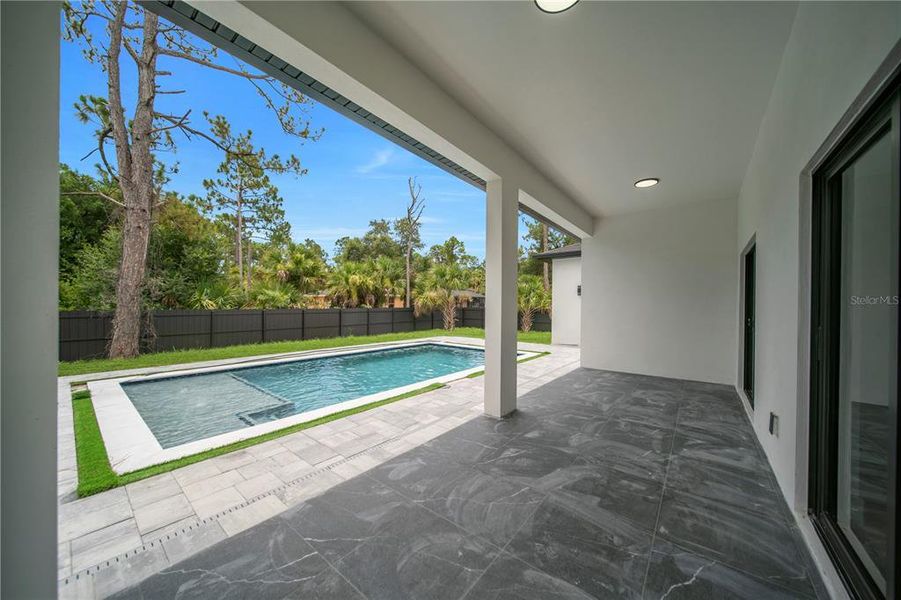 Exterior details and patio area of a home in , North Port (Image 26). Exterior details and patio area of a home in , North Port (Image 26).