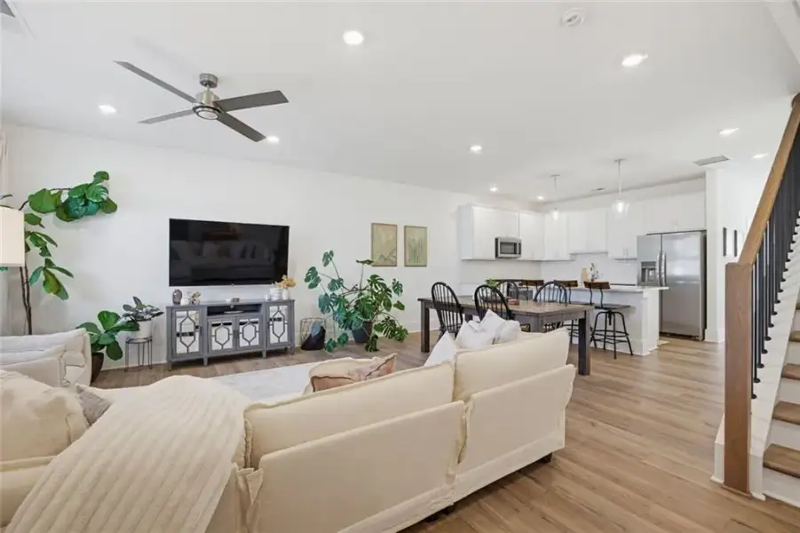 Furnished interior view inside a new home in Park Vue, Atlanta (Image 11).