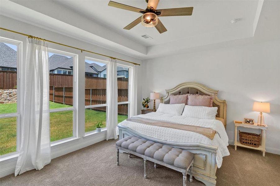 Furnished interior view inside a new home in , Newark (Image 20).