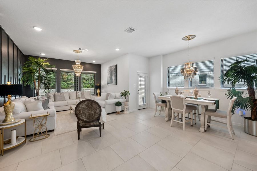 Furnished interior view inside a new home in Audubon - Terrace Collection, Magnolia (Image 17).