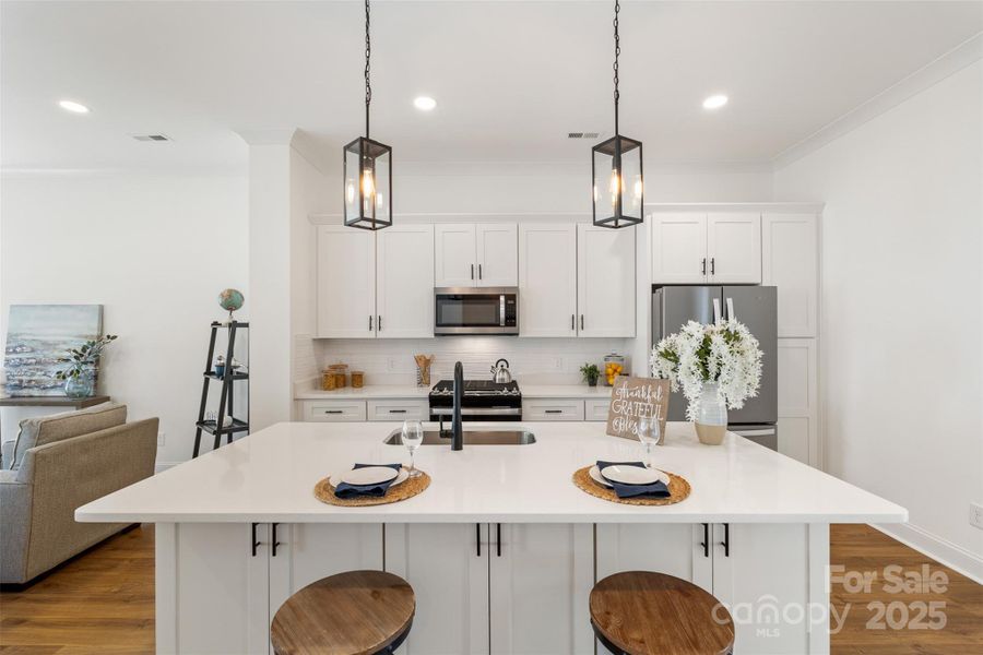 Furnished interior view inside a new home in , Kannapolis (Image 8).