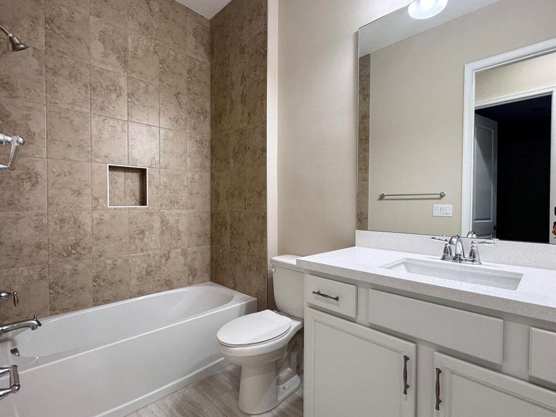 Furnished interior view inside a new home in Westlake, Loxahatchee (Image 9).