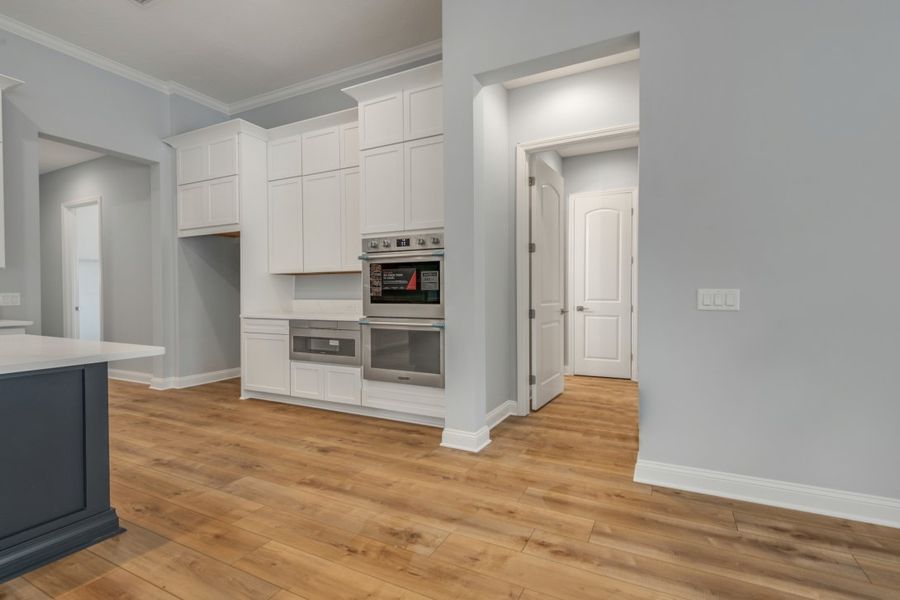 Representative furnished interior of a home built from the Caspian by Riverside Homes in Hidden Creek at SilverLeaf, St. Augustine (Image 15).