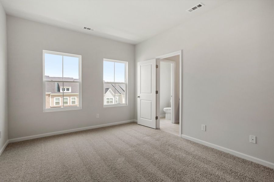 Spacious, unfurnished interior of a new home in Renaissance at White Oak, Garner (Image 22).