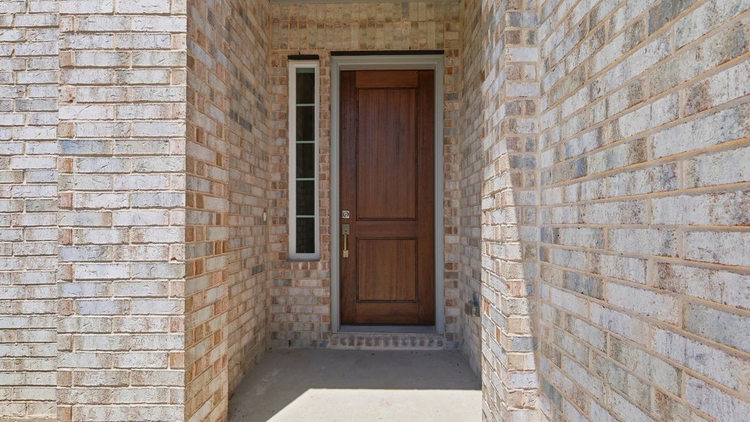 Exterior details and patio area of a home in Anna Ranch, Anna (Image 3).
