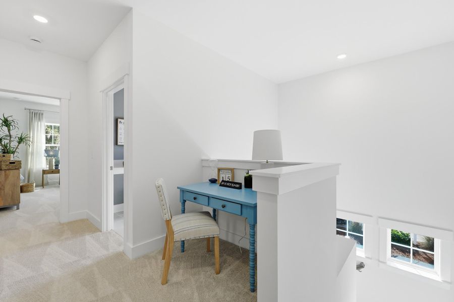 Furnished interior view inside a new home in , Summerville (Image 43).