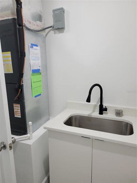 Close-up of interior finishes inside a home in , North Port (Image 8).