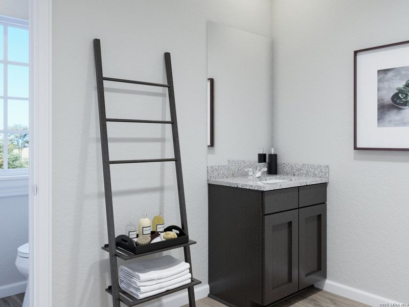 Furnished interior view inside a new home in Katzer Ranch, Converse (Image 11).