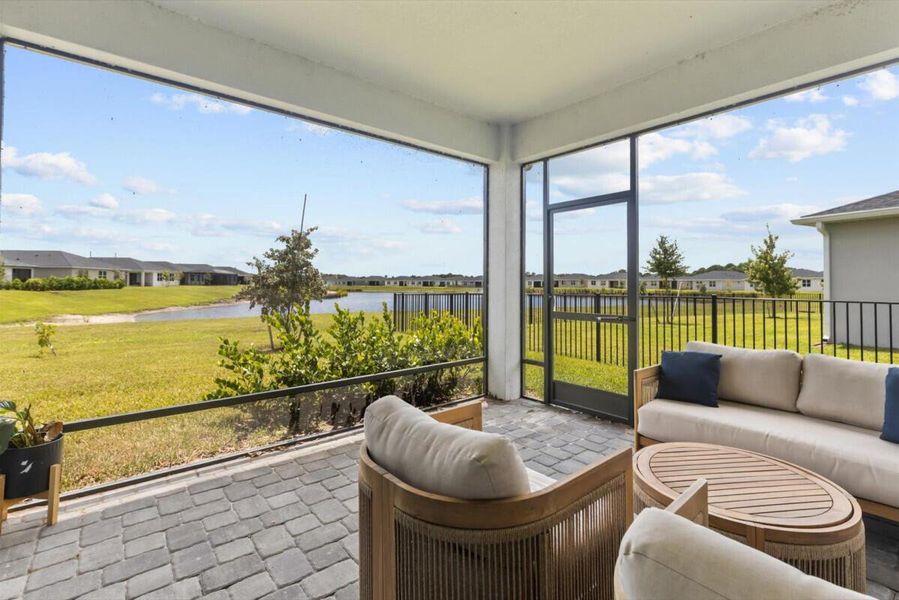 Furnished interior view inside a new home in Azalea, Port St. Lucie (Image 6).