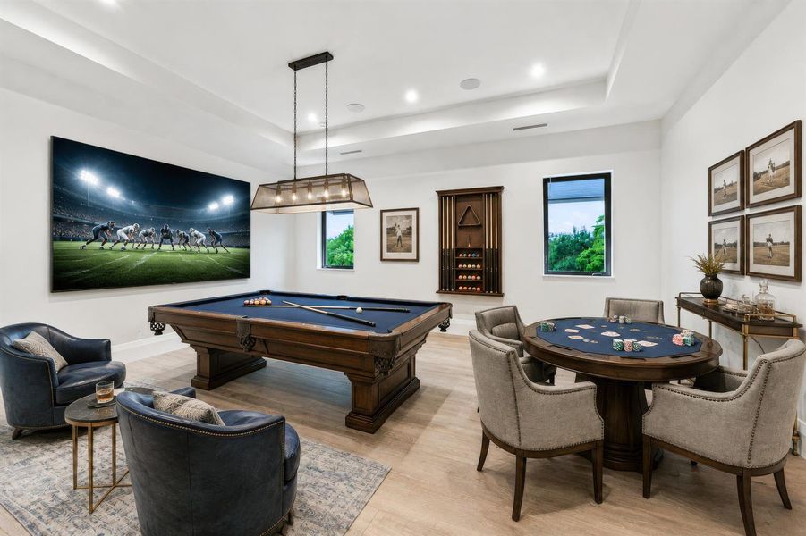SECOND FLOOR OPTIONAL BILLIARDS