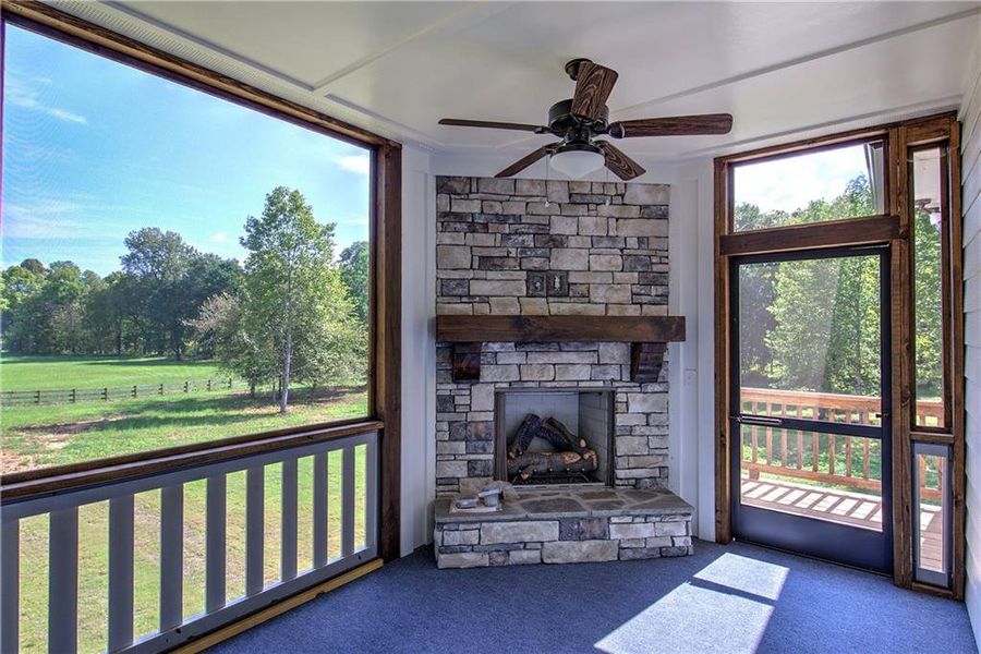 Furnished interior view inside a new home in , Euharlee (Image 13).