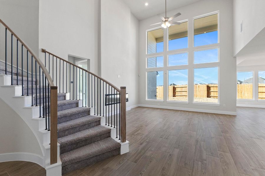 Spacious, unfurnished interior of a new home in Lariat, Liberty Hill (Image 21). Spacious, unfurnished interior of a new home in Lariat, Liberty Hill (Image 21).